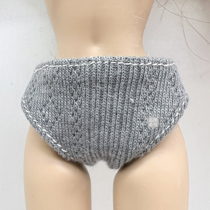 Wholesale 10pcs/pack Doll Dress Base Underwear Socks 11. 5 Inch 6 Minute Triangle Cotton Body-Fit